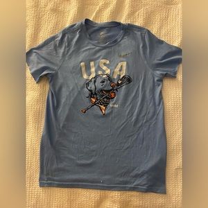 USA Lacrosse tee